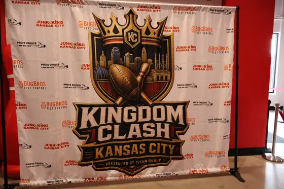 The Kingdom Clash Kansas City backdrop
